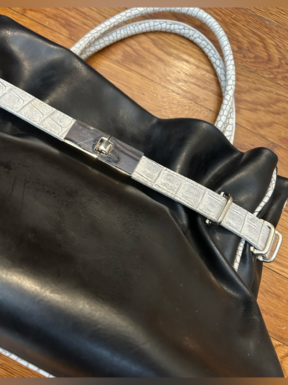 Vintage Carlo Pulicati Leather Handbag - Picture 3 of 11